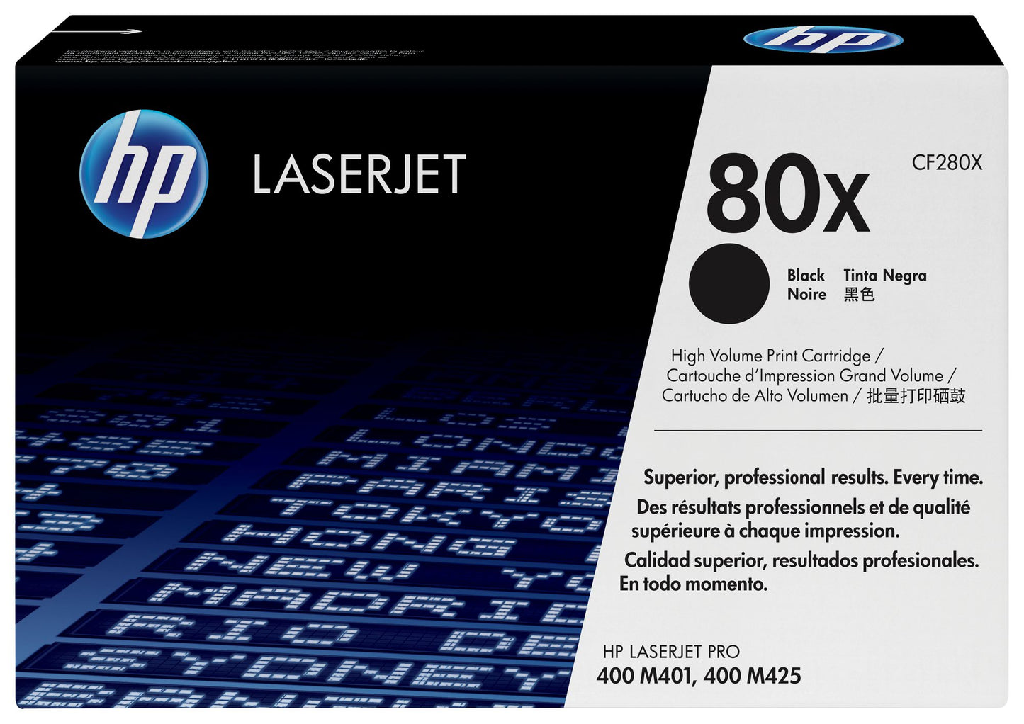 Original HP CF280X Black 6900 Pages Original Toner 80X