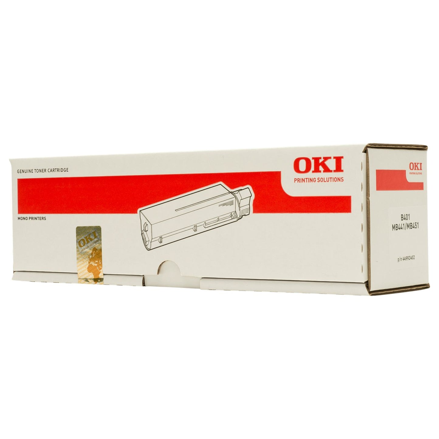 B401/MB441/451 BK HIGH C TONER 2.5K