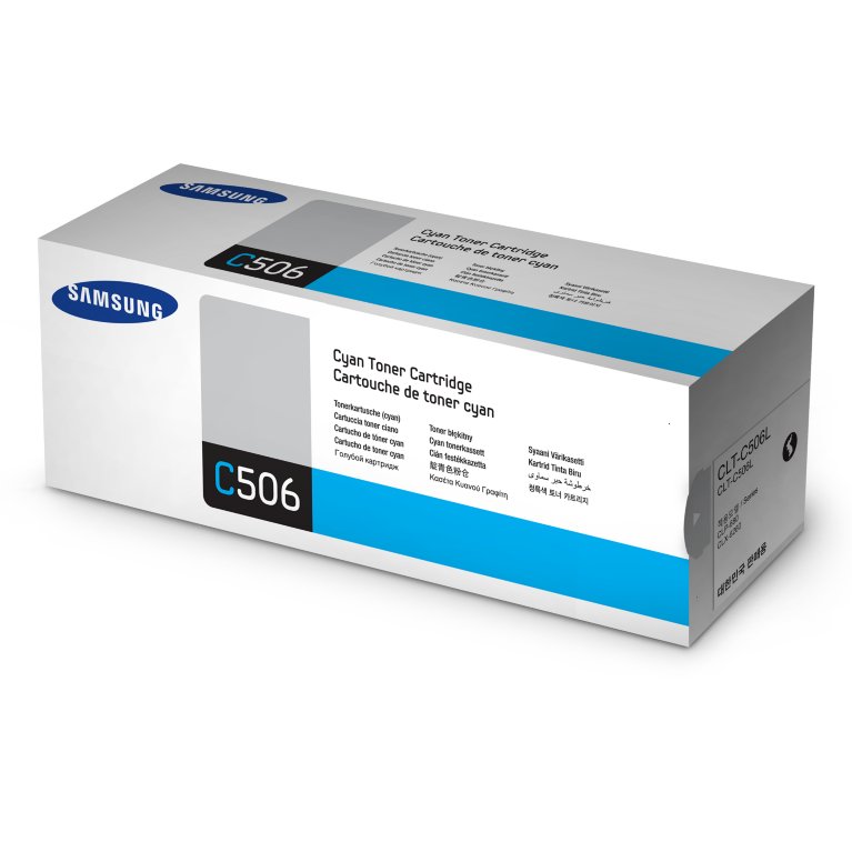 Original Samsung CLT-C506L SU038A Cyan 3500 Pages Original Toner