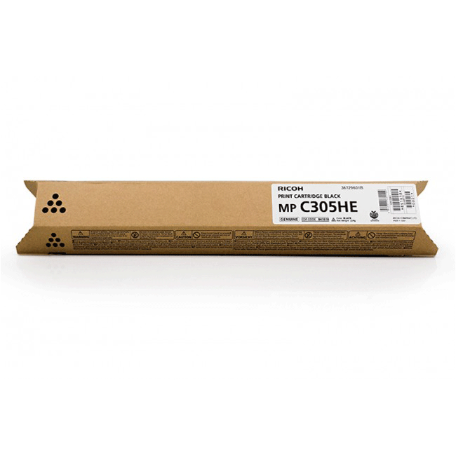 Original Ricoh MPC305E Black Toner Ctg 842079