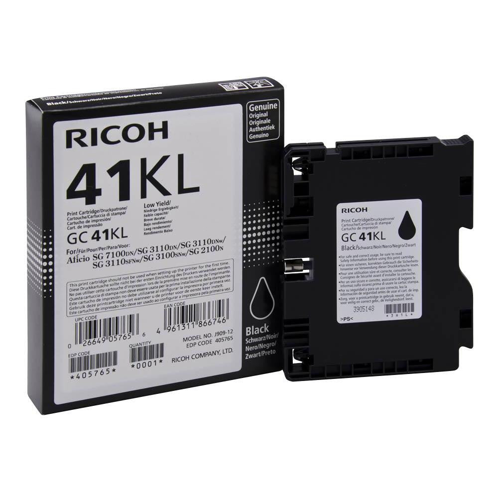 RICOH 405765 SG2100 GC 41 Black Gel Ink