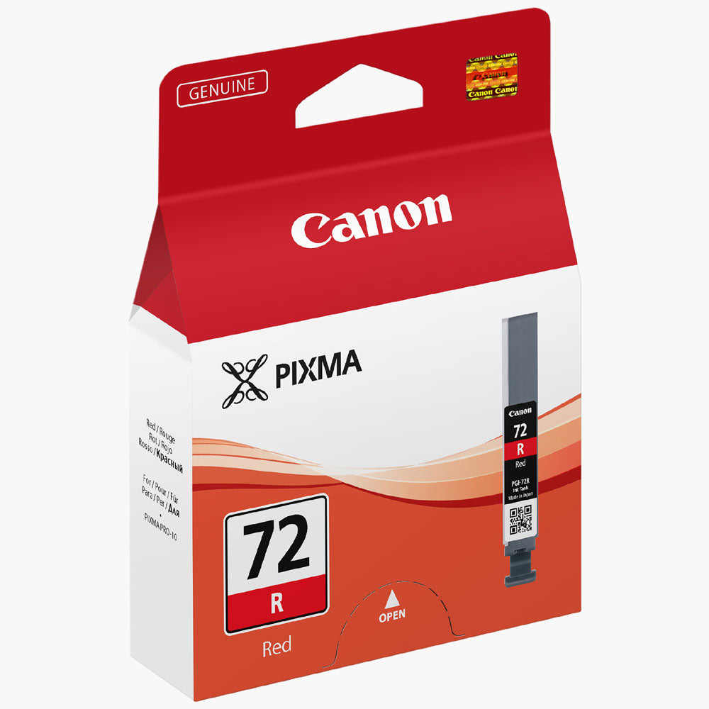 Original Canon 6410B001 PGI-72R Ink Cartridge Red 1045 Photos 14ml