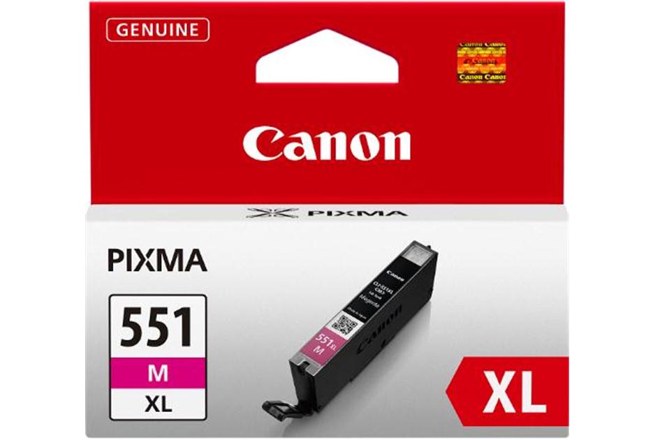 Original Canon CLI-551MXL Magenta High Capacity Ink Cartridge 6445B001