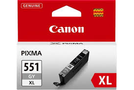 Original Canon CLI-551GYXL Grey High Capacity  Ink Cartridge 6447B001