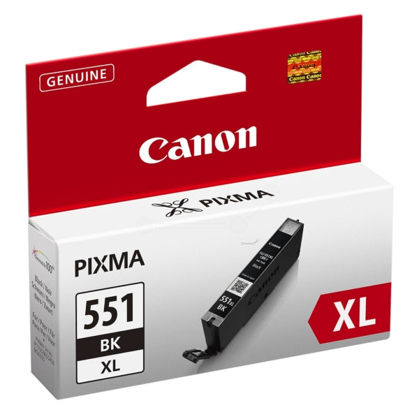 Original Canon CLI-551BKXL Black High Capacity Ink Cartridge 6443B001