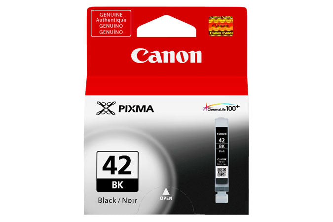 Original Canon 6384B001 ( CLI-42BK) Ink Cartridge Black 900 Photos 13ml