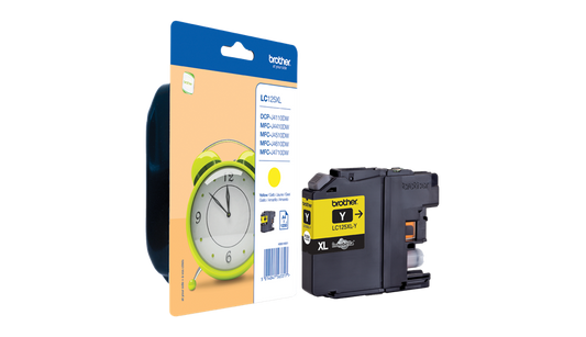 OEM Brother LC125XLY Ink Cartridge Yello