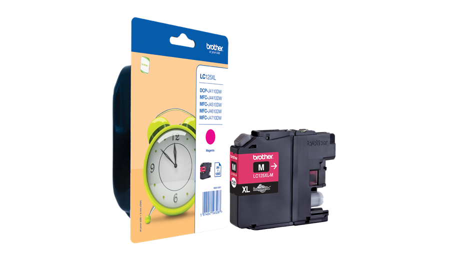 BROTHER LC125XL MAGENTA INK CART