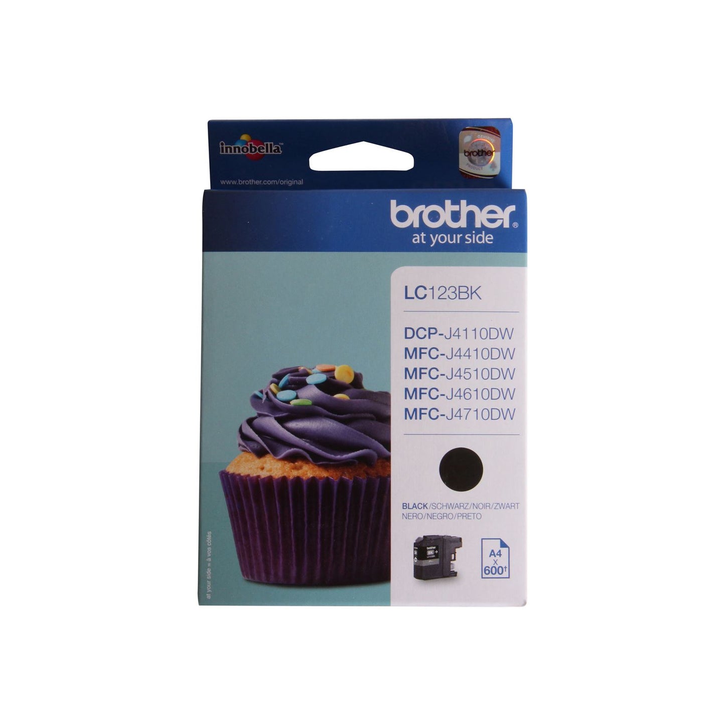 BROTHER LC123 BLACK INK