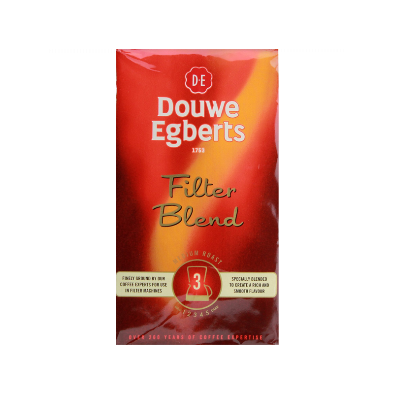 Douwe Egberts Roast & Ground Filter Coffee (Pack 1kg) - 536600