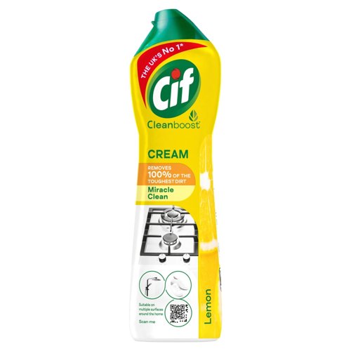 CIF Cream Cleaner Lemon Multi-Surface 500ml - 2961
