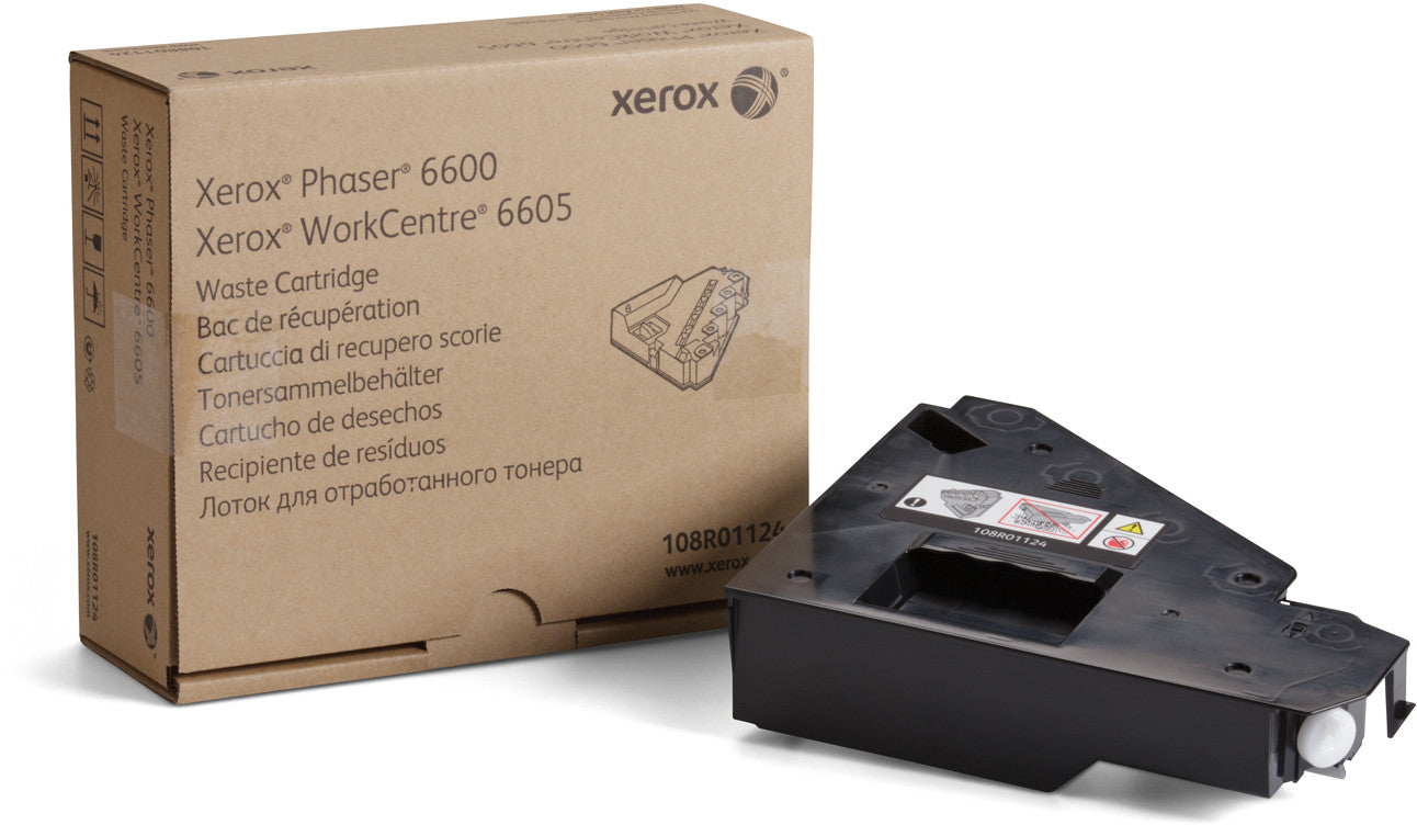 Original Xerox 108R01124 Phaser 6600 30000 Pages Original Waste Toner Box