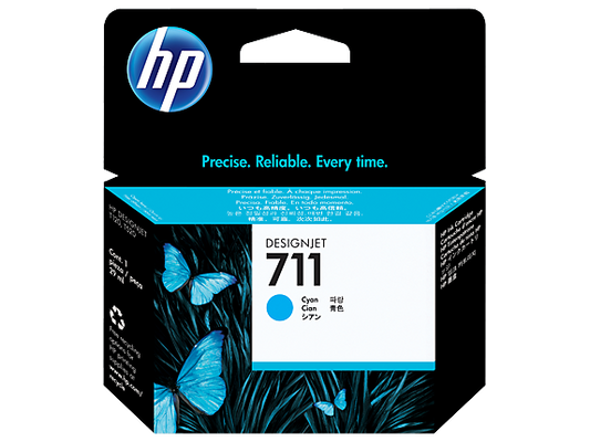 OEM HP CZ130A (711) Ink Cartridge Cyan 2