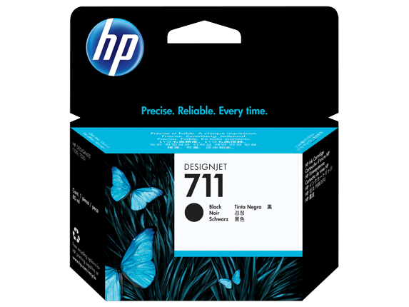 HP CZ133A NO 711 BLACK INK CARTRIDGE