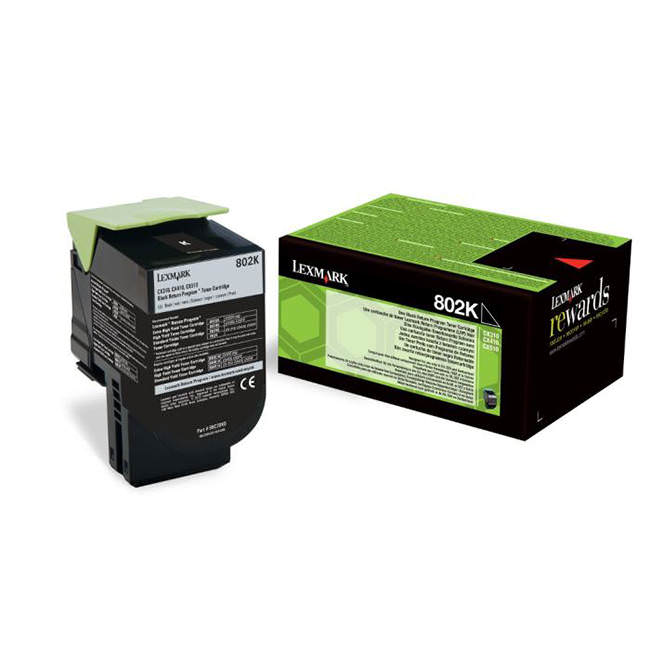 802K RTN PROG BLACK TONER