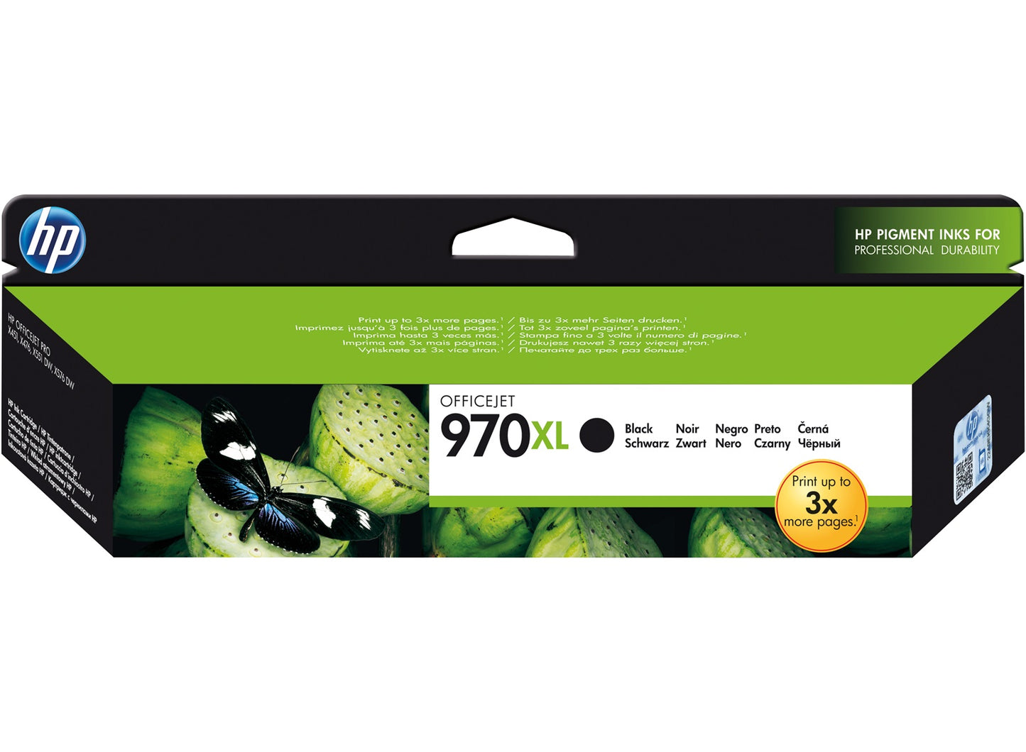 HP CN625AE 970XL BLACK INK CARTRIDGE
