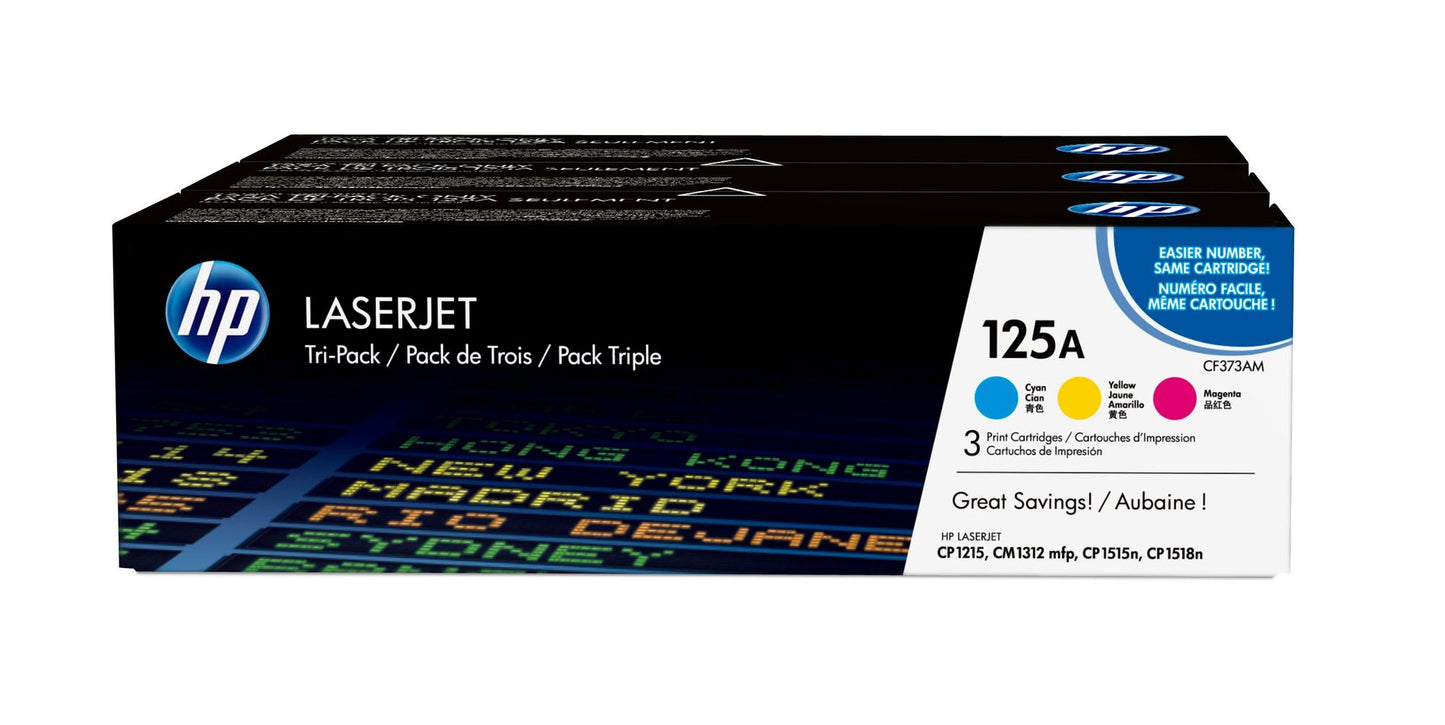 HP CF373A MHP TRIPLE PACK 125A CMY