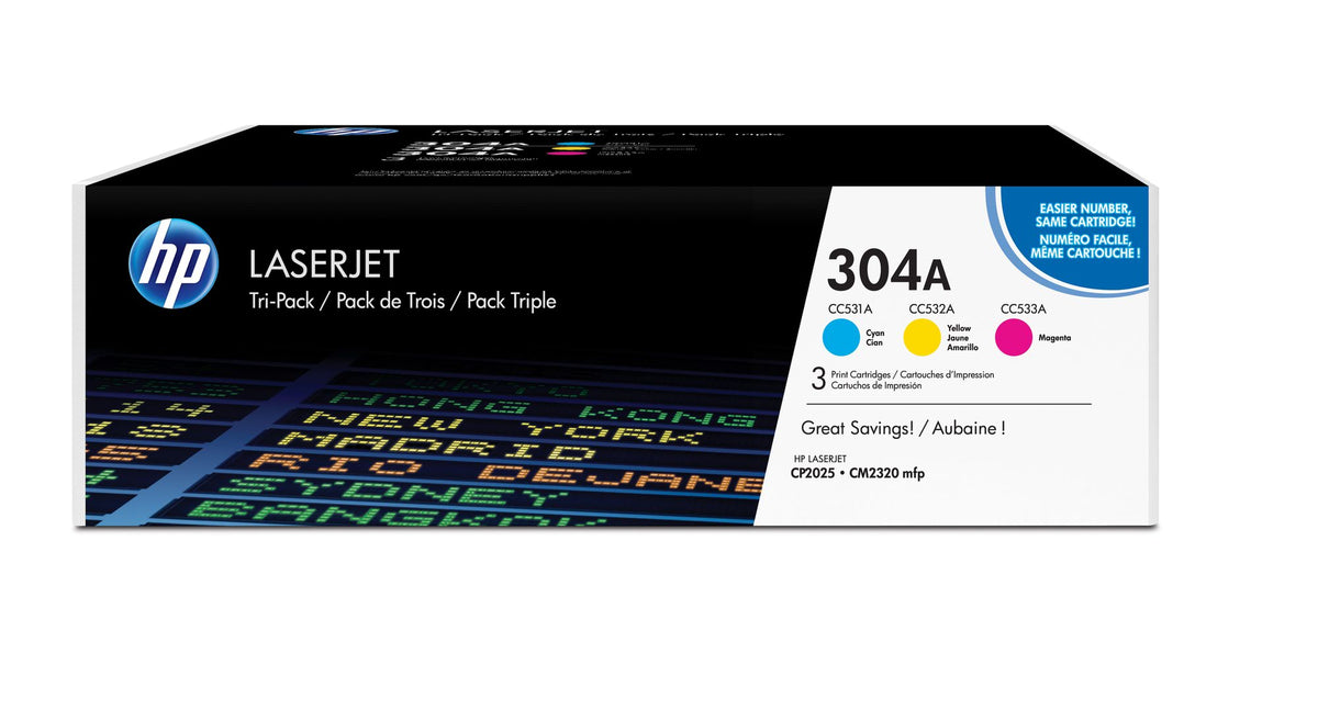 OEM HP CF372AM (304A) Toner Multipack CM