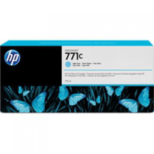 HP No 771C Light Cyan Standard Capacity Ink Cartridge  775ml - B6Y12A
