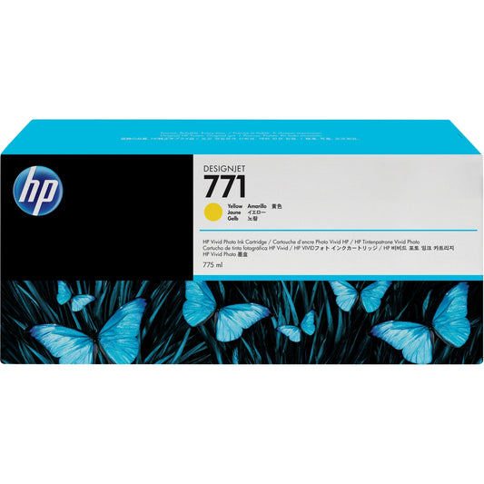 HP B6Y10A NO 771C 775ml Yellow Ink