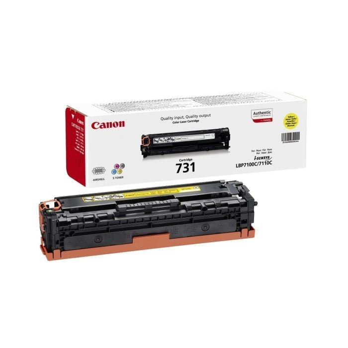 Original Canon 6269B002 (731Y) Toner yellow 1.5K pages