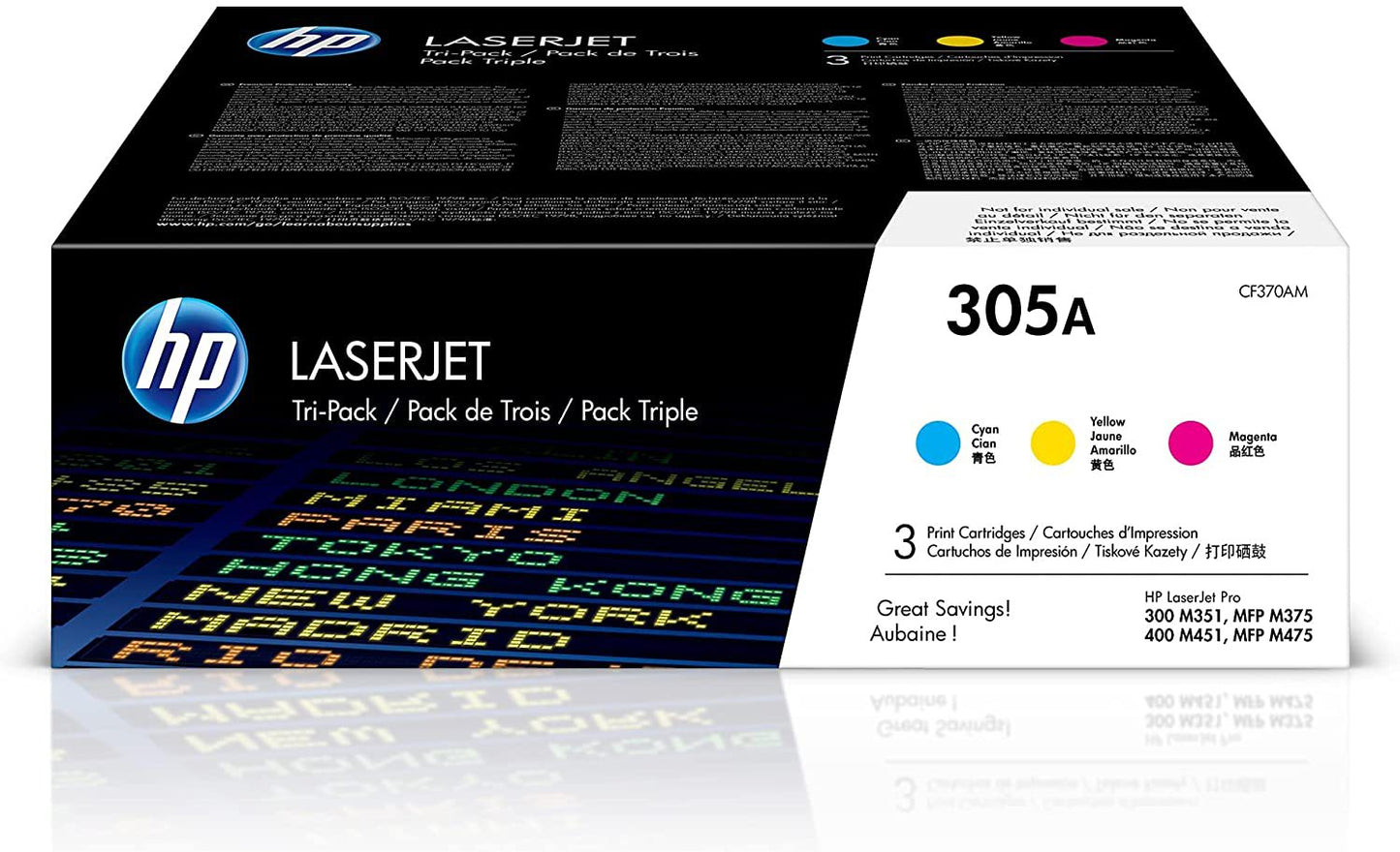 OEM HP CF370AM Toner Multipack