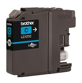 Brother LC121C Ink Cartridge Cyan 300 Pa