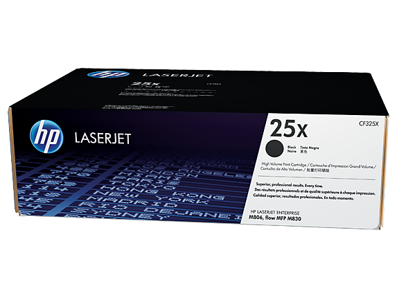 HP CF325X 25X LASERJET TONER CART BLACK
