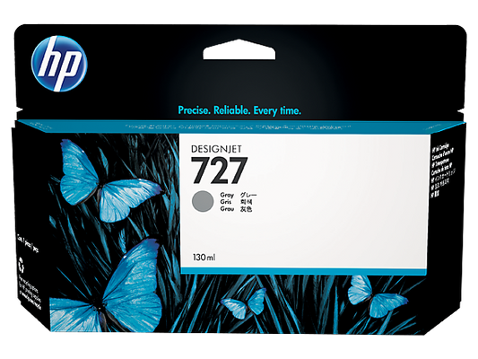 HP B3P24A NO 727 130ml Grey Ink