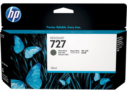 HP B3P22A NO 727 130ml Matte Black Ink