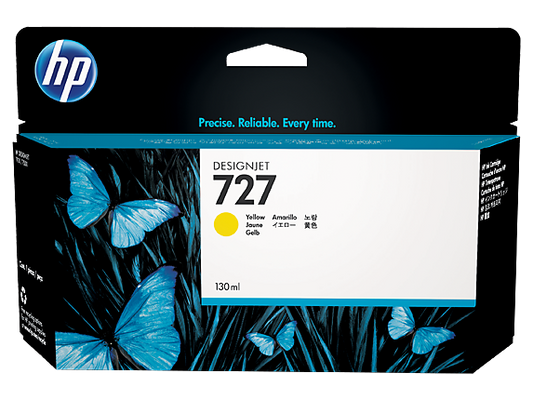 HP B3P21A NO 727 130ml Yelow Ink