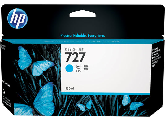 HP B3P19A NO 727 130ml Cyan Ink