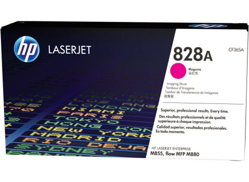 HP 828A Magenta Standard Capacity Drum 30K pages for HP Color LaserJet Enterprise M855/M880 - CF365A