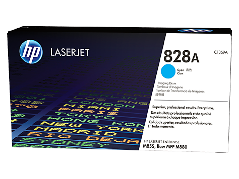 HP 828A Cyan Standard Capacity Drum 30K pages for HP Color LaserJet Enterprise M855/M880 - CF359A