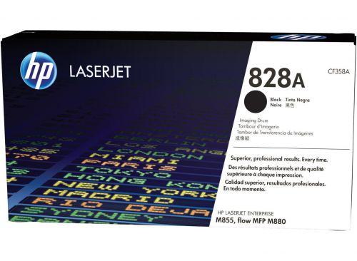 HP 828A Black Standard Capacity Drum 30K pages for HP Color LaserJet Enterprise M855/M880 - CF358A
