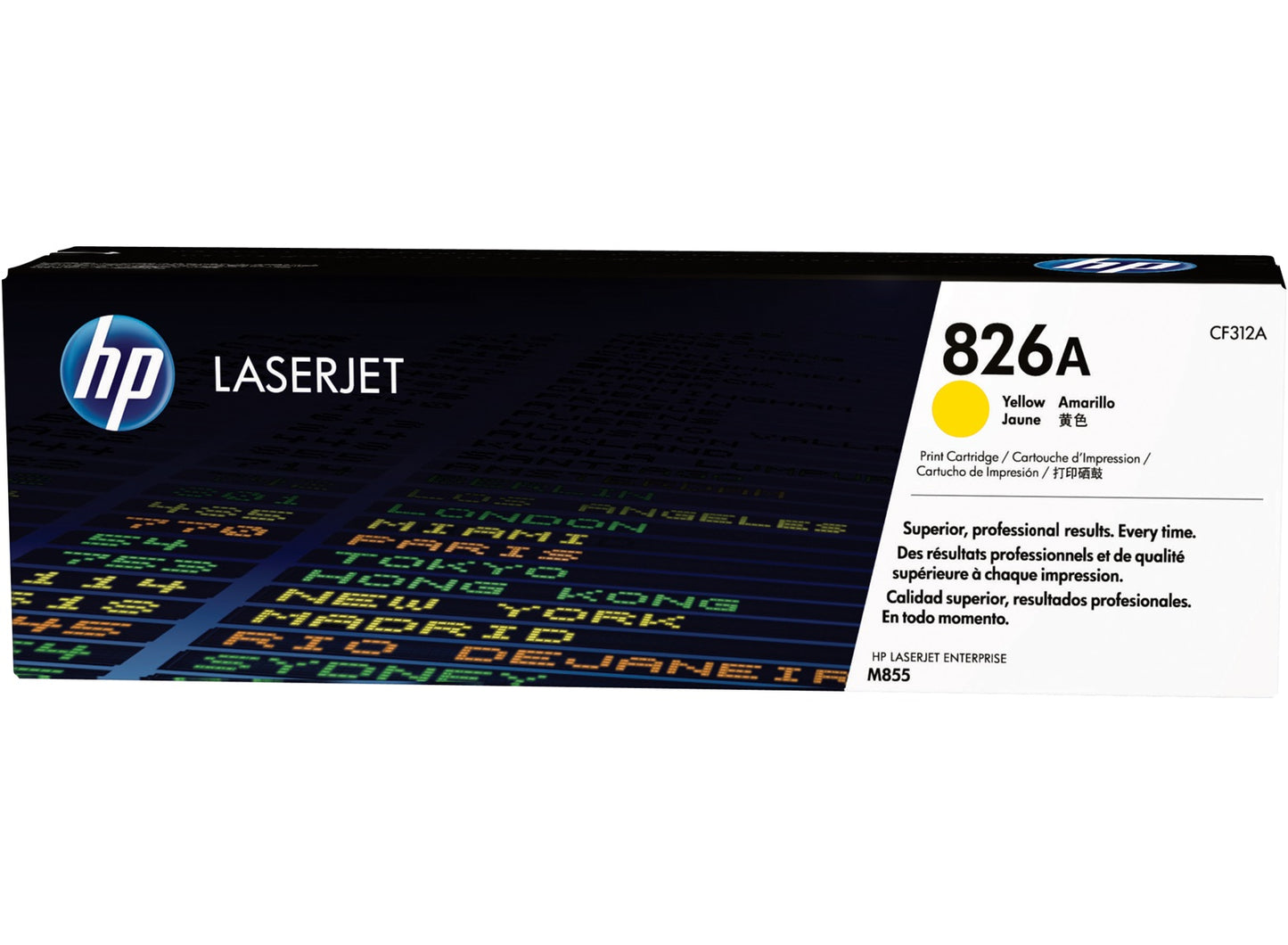 HP NO 826 YELLOW TONER CARTRIDGE