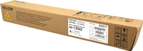 Original Ricoh MPC3502 Yellow Toner  842017 841740