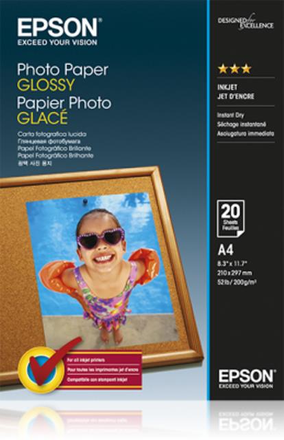 PHOTO PAPER GLOSSY A4 20SHEET