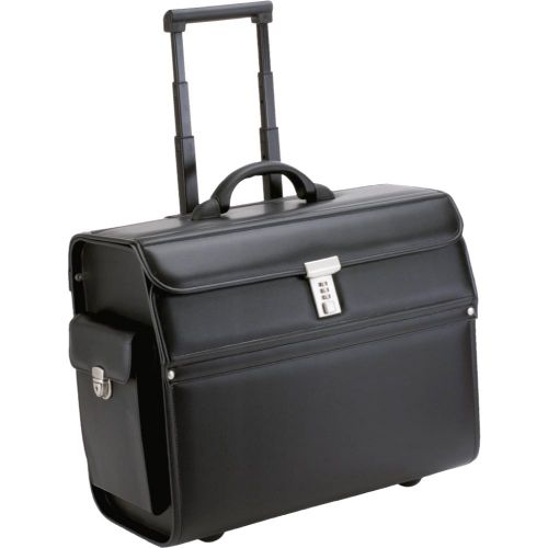 Alassio Mondo Trolley Pilot Case Black - 45033 DD