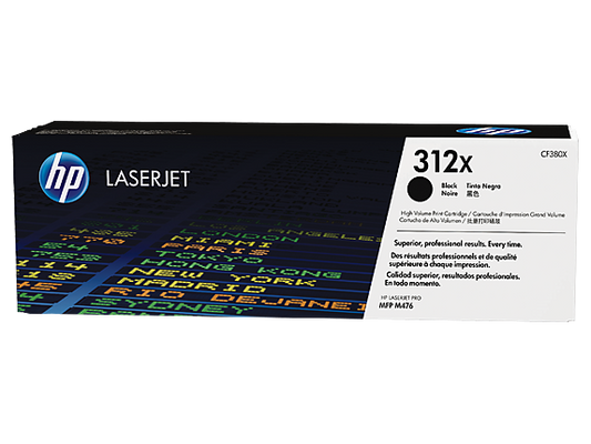 HP CF380X Black 4400 Pages Toner