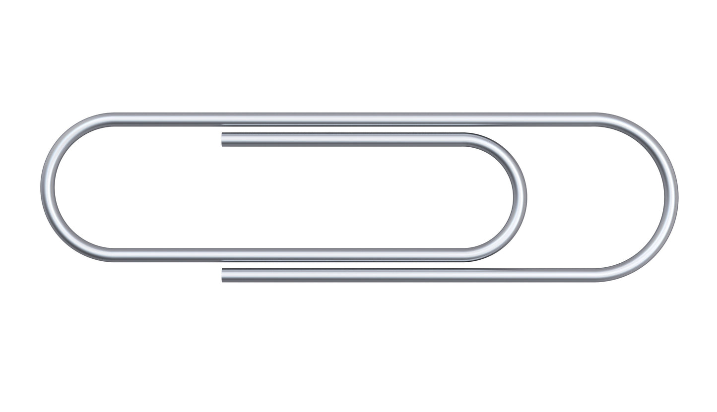 ValueX Paperclip Large Plain 32mm (Pack 250) - 33471