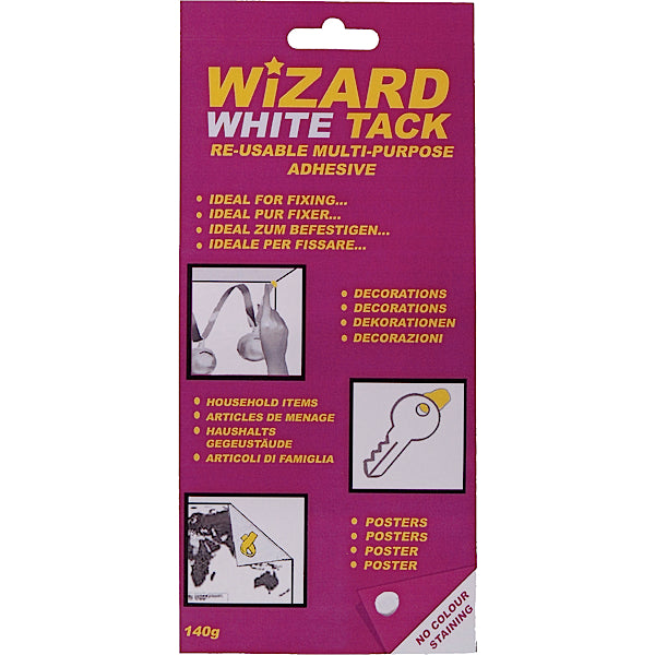 ValueX White Reusable White Adhesive Tack 140g 880107/2