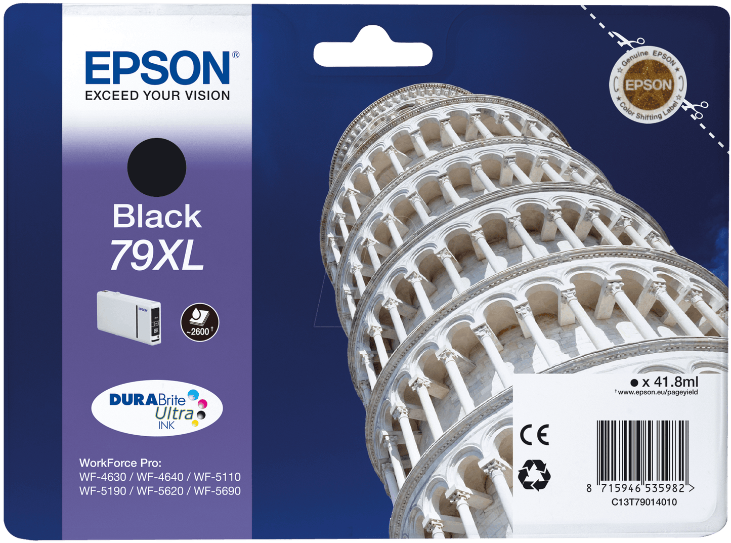WF4630/5110/5690 BK INK 41.8ML