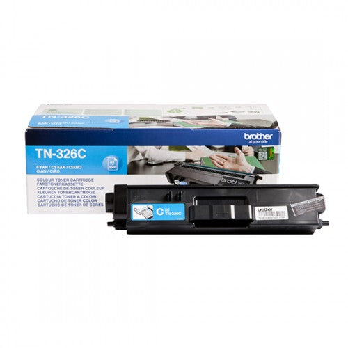Original Brother TN326C Cyan 3500 Pages Original Toner