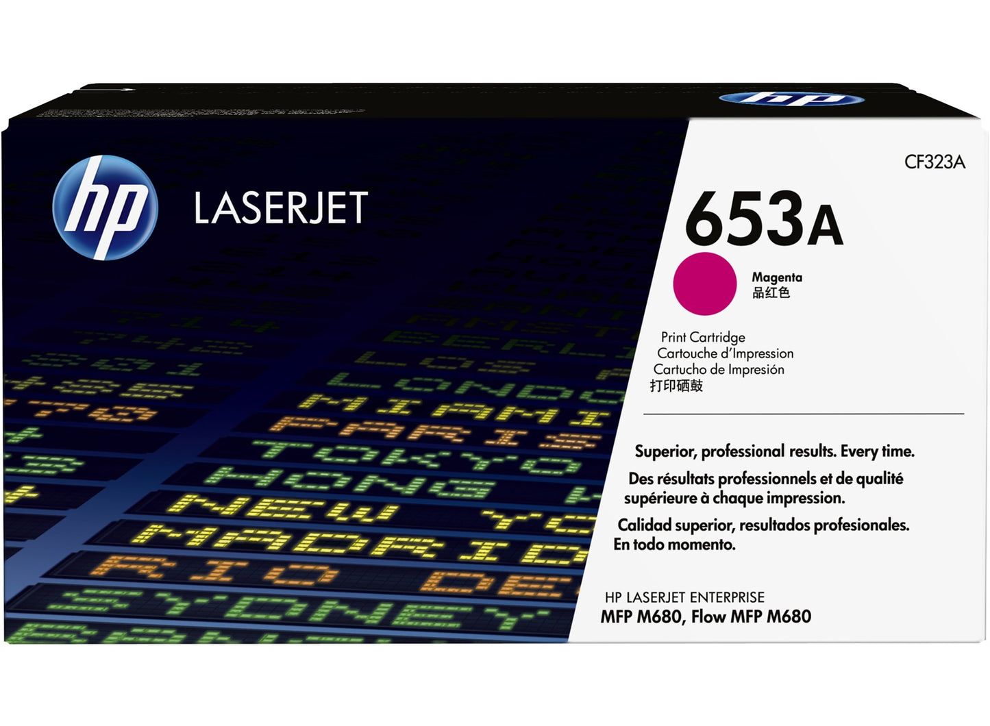 HP CF323A 653A LASERJT CRT 16.5K MAGENTA