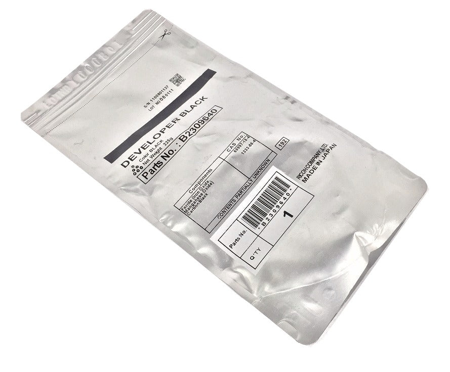 Original Ricoh MPC3000 Black Developer Bag B2309640