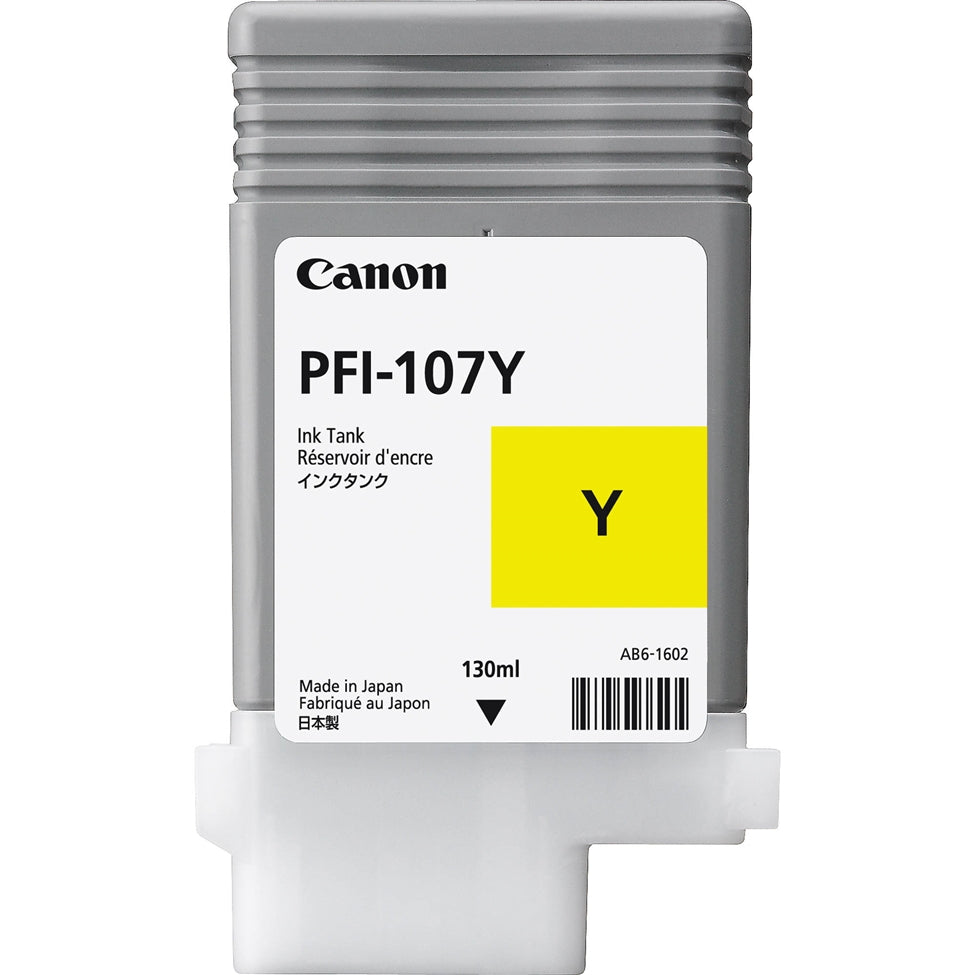 Original Canon 6708B001 PFI-107Y ink cart YELLOW