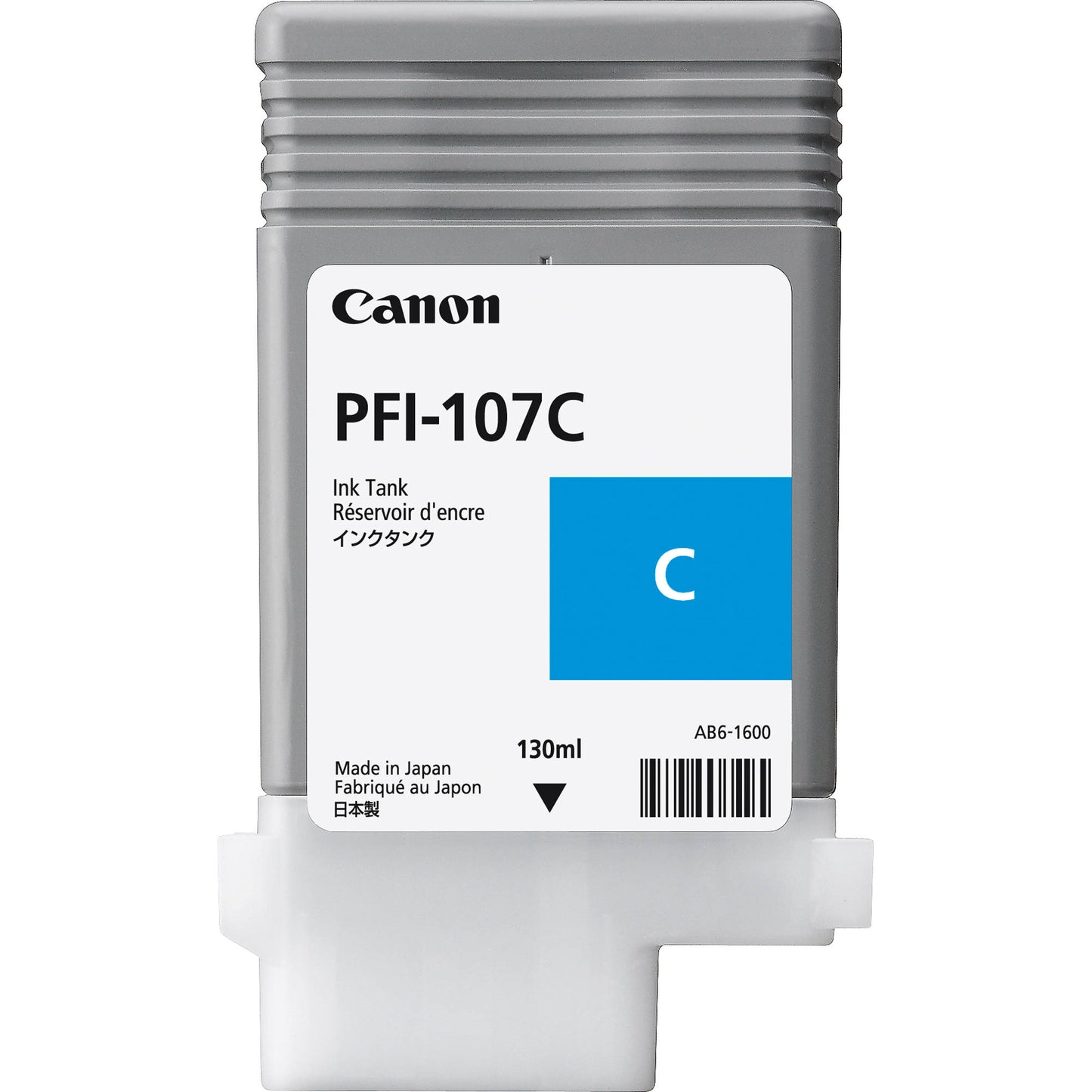 Original Canon 6706B001 PFI-107C ink cart CYAN