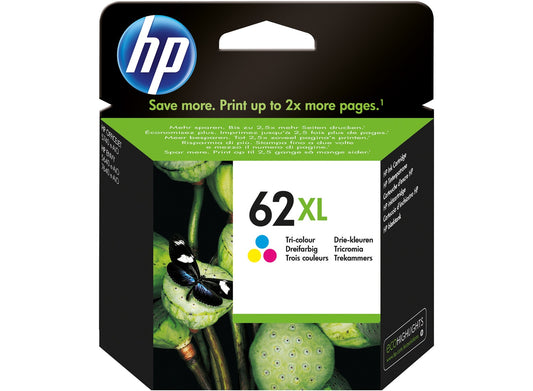 HP C2P07AE 62XL TRI COLOR INK CARTRIDGE