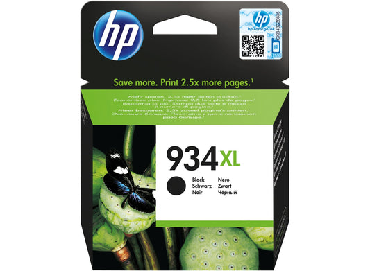 HP C2P23AE (934XL) INK CARTRIDGE BLACK 1